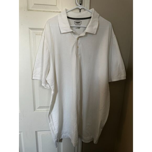 Foundry - White Polo - NWOT - 3XLT - Picture 1 of 3